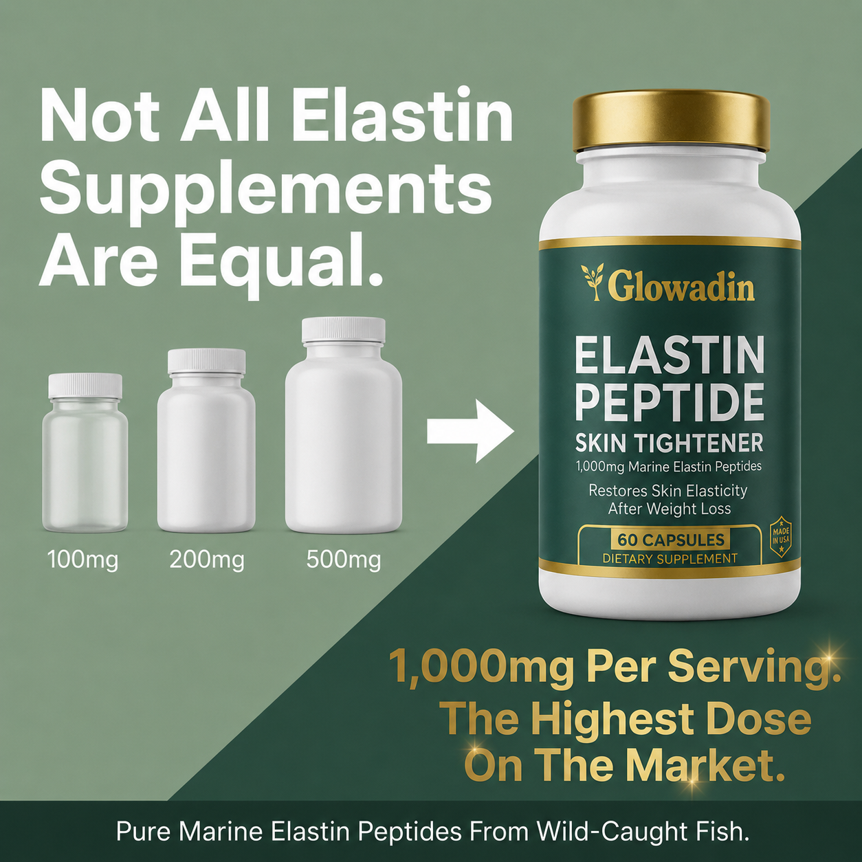Elastin Peptide Skin Tightening Formula
